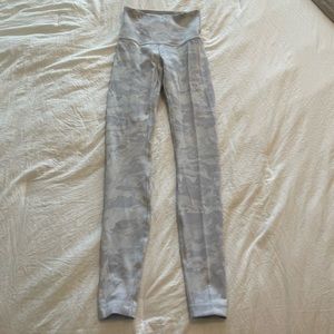 Lululemon white camo incognito leggings